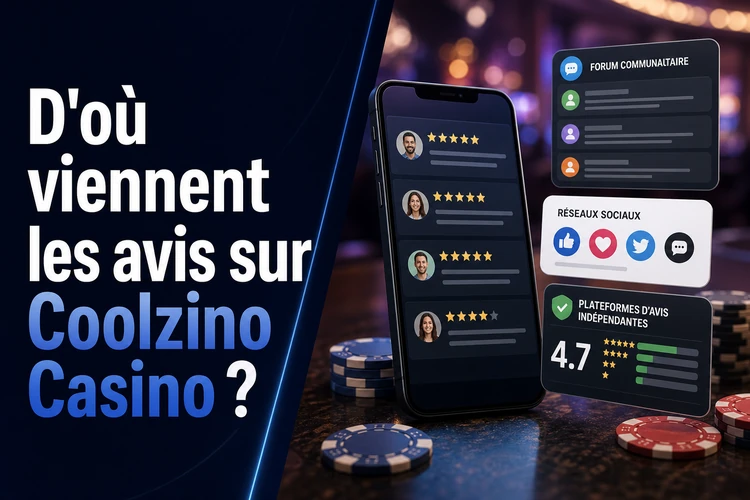 D'où viennent les avis sur Coolzino Casino ?