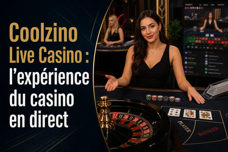 Coolzino Live Casino: l'expérience du casino en direct
